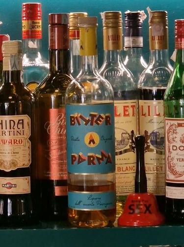 Bitter Parma liquore al Parmigiano di Giovanni Campari Terra Wild Spirits