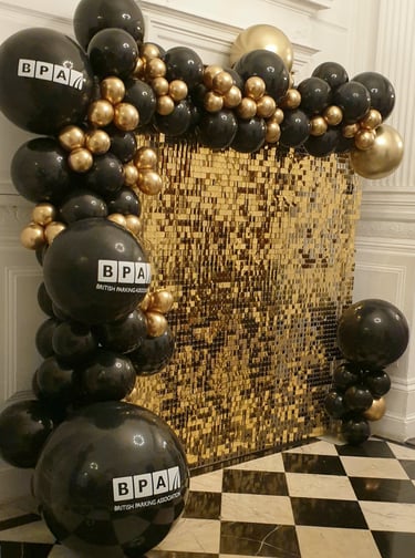 balloons backdrop
