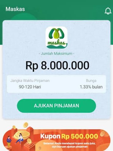 Maskas - Aplikasi pinjaman online