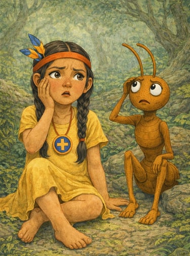 Shaman & Daisy have a huh ? feeling