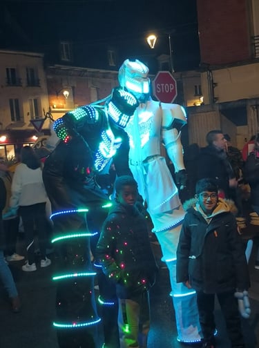 Robots leds Bouges pour vos événements entreprises et privés