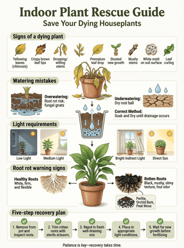 Indoor Plant Rescue Guide