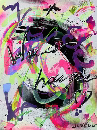 Dessin art abstrait art contemporain artiste moderne
