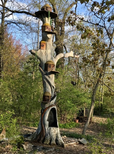 oak fairy house