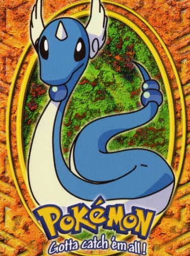 E11 of E12 Dragonair Topps Pokémon The First Movie