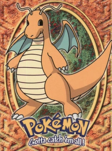 E12 of E12 Dragonite Topps Pokémon The First Movie
