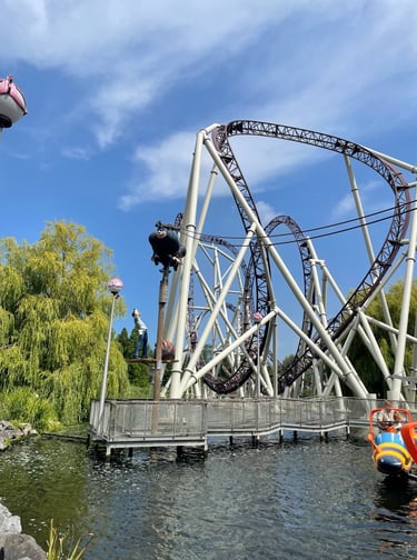 ride to happiness by tomorrowland coaster plopsaland belgium de panne