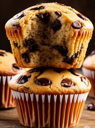 Chocolate chip muffins recipe