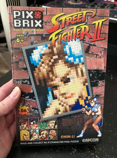 Pix Brix - Street Fighter 2 Chun-Li Box