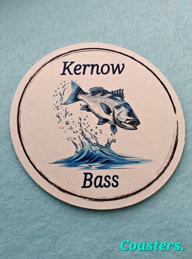 Kernow Bass Coasters