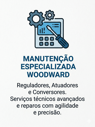 Manutenção Especializada Woodward - World Controles