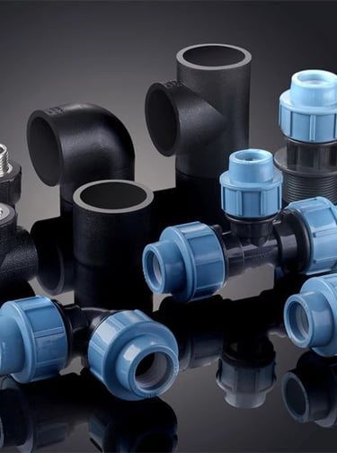 noise reduction plumbing system with mineral reinforced pipes