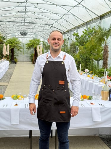 Rares Tom Pasare founder of The Aproned Mixologist mobile bar hire London