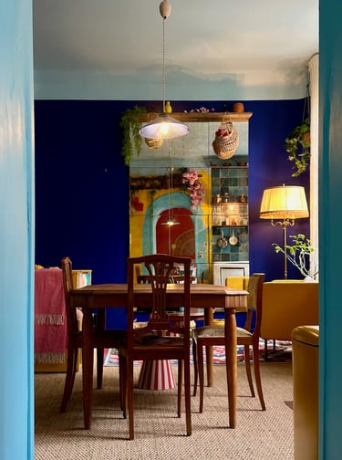 Le séjour depuis la chambre