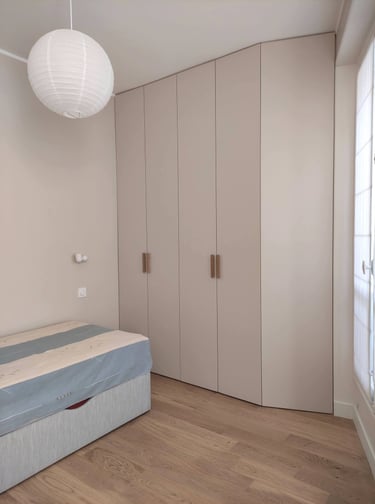 projet bouloi de carmela iannibelli architecte, chambre