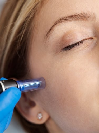 Microneedling mit SkinPen im Aesthetik Atelier Bochum für glattere Haut