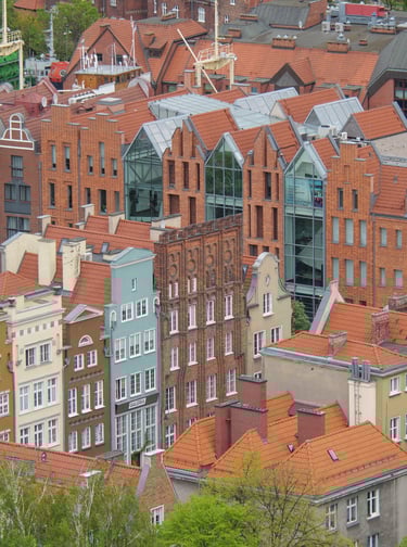 the city of gdansk in poland