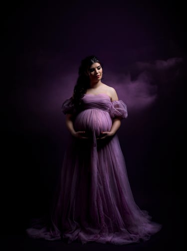 florent photographe maternite robe et fumee rose magique saint omer le touquet lille arras  calais