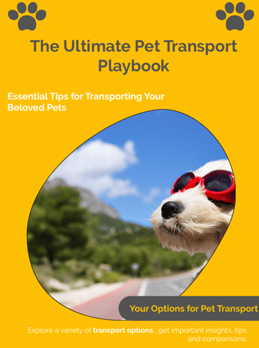 pet transport playbook for pet owners - downloaable pdf