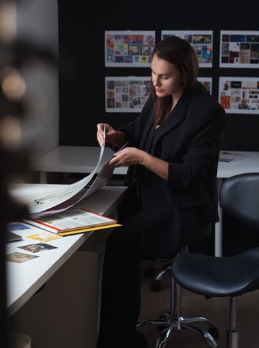 vizualinio identiteto dizainerė Jovita Kuze