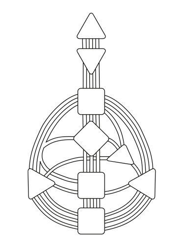 Human Design bodygraph chart