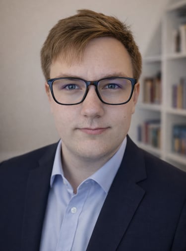 Online-Nachhilfelehrer im Porträt für individuelle Lernbegleitung
