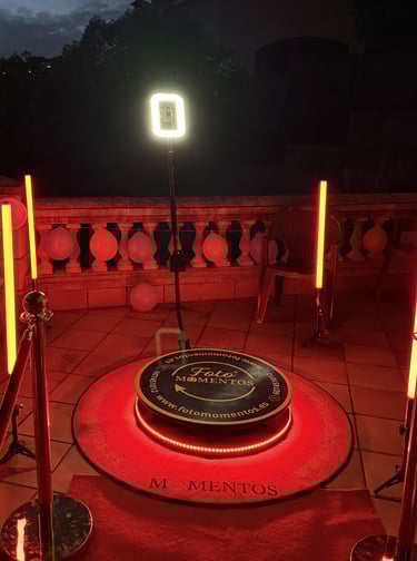 Vídeos 360 divertidos con amigos en eventos y fiestas inolvidables