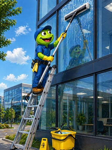 čiščenje oken poslovnih hiš