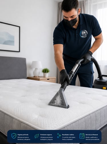 precio limpieza tapicerías domicilio Madrid