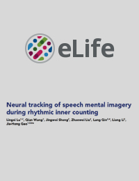  Neural tracking of speech mental imagery during rhythmic inner counting