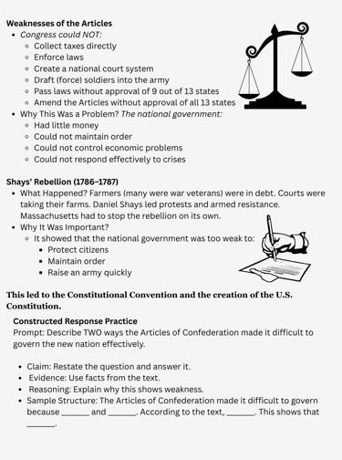 The Articles of Confederation pg 3