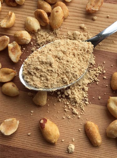 Low fat peanut butter powder high protein private label supplier