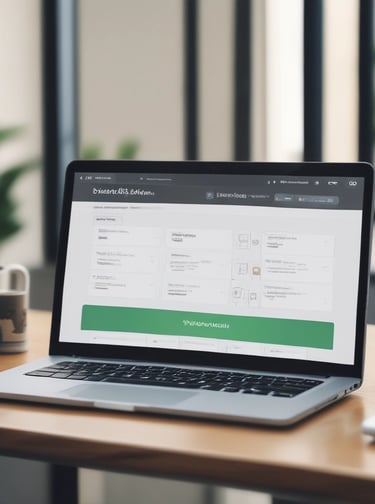 A friendly property manager greeting a tenant outside a well-kept residential building.