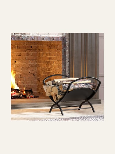Fire Beauty Store Folding Fireplace Log Holder
