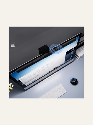 Quntis Computer Monitor Lamp ScreenLinear Pro _Gray