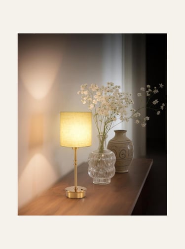 UMEXUS Cordless Table Lamp, Rechargeable Battery