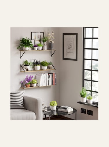 Wallniture Bora 36 Inch Large Floating Shelves 