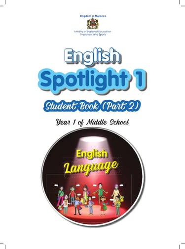 English spotlight 1 part 2 textbook Morocco