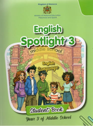 English Spotlight 3 Textbook for 9th grade Morocccan students