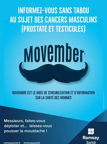 movember prevention cancer masculin