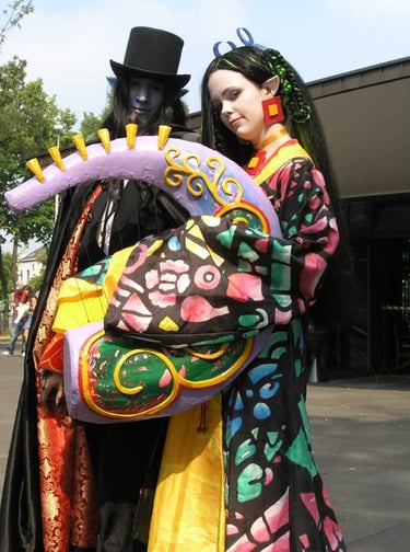 Cosplay costume: The Count of Monte Cristo from Gankutsuou | Vladdi Cosplay