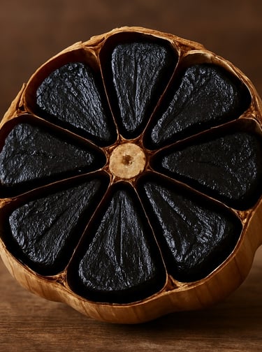 Ajo negro ecológico
