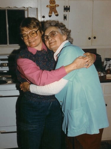 Laura Ray and Laura Gertrude Keech Smith (October 23rd, 1917-July 28th, 2007)