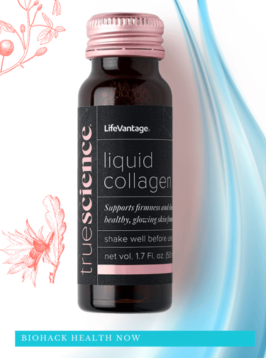TrueScience Liquid Collagen Bottle | Biohack Health Now