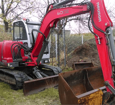neuson 6002 1999 ekskavatorius nuoma