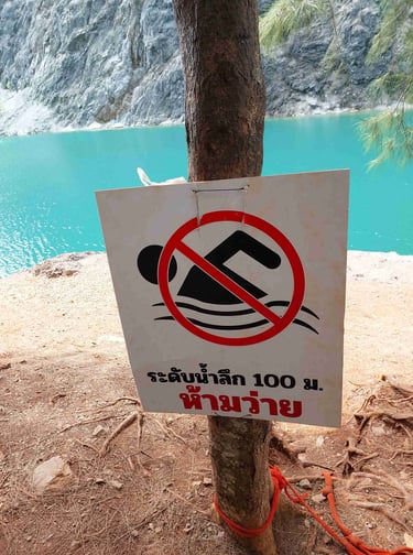 quarry tham thong lang thap put phang nga