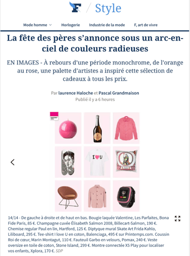 Article Figaro Magazine