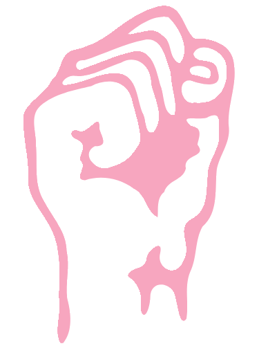A cartoon fist