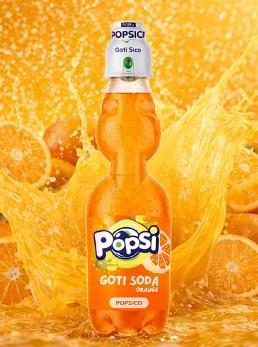 Popsi Goti Soda Orange