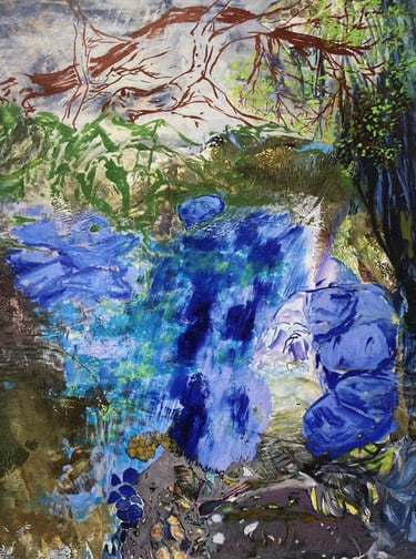 contemporary landscape painting